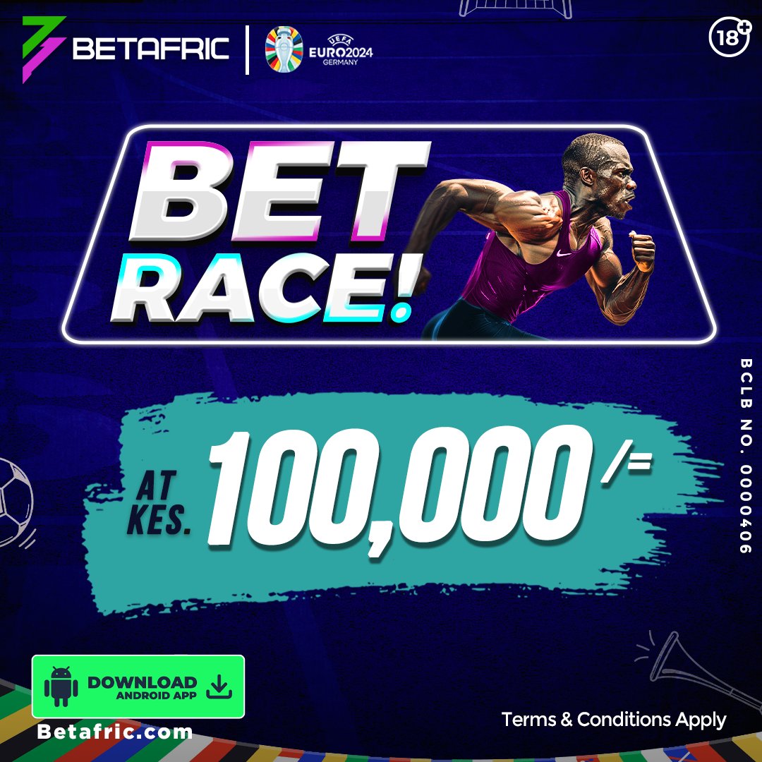 BetafricKe's tweet photo. 🚨 𝗧𝗵𝗿𝗲𝗲 𝗚𝗔𝗠𝗘𝗦 𝘁𝗼 𝗴𝗼 𝗨𝗦𝗛𝗜𝗡𝗗𝗘 𝟭𝟬𝟬𝗞!

Umekuwa ukiSETI Game za #EUROS2024 kwa SLIP yako? 👀

2️⃣ SEMI-FINAL games na 1️⃣ FINAL bado inakupea CHANCE KUSHINDA 𝟏𝟎𝟎𝐊 na #BETRACE! 💯

➡️ Mambo RAHISI, 👏 include GAMES za EUROS kwa SLIP yako sit back na Ungoje 100K after FINALI. 😎💰

🔞| Only on > https://t.co/OpOGbliLi9
#AnythingisPossible