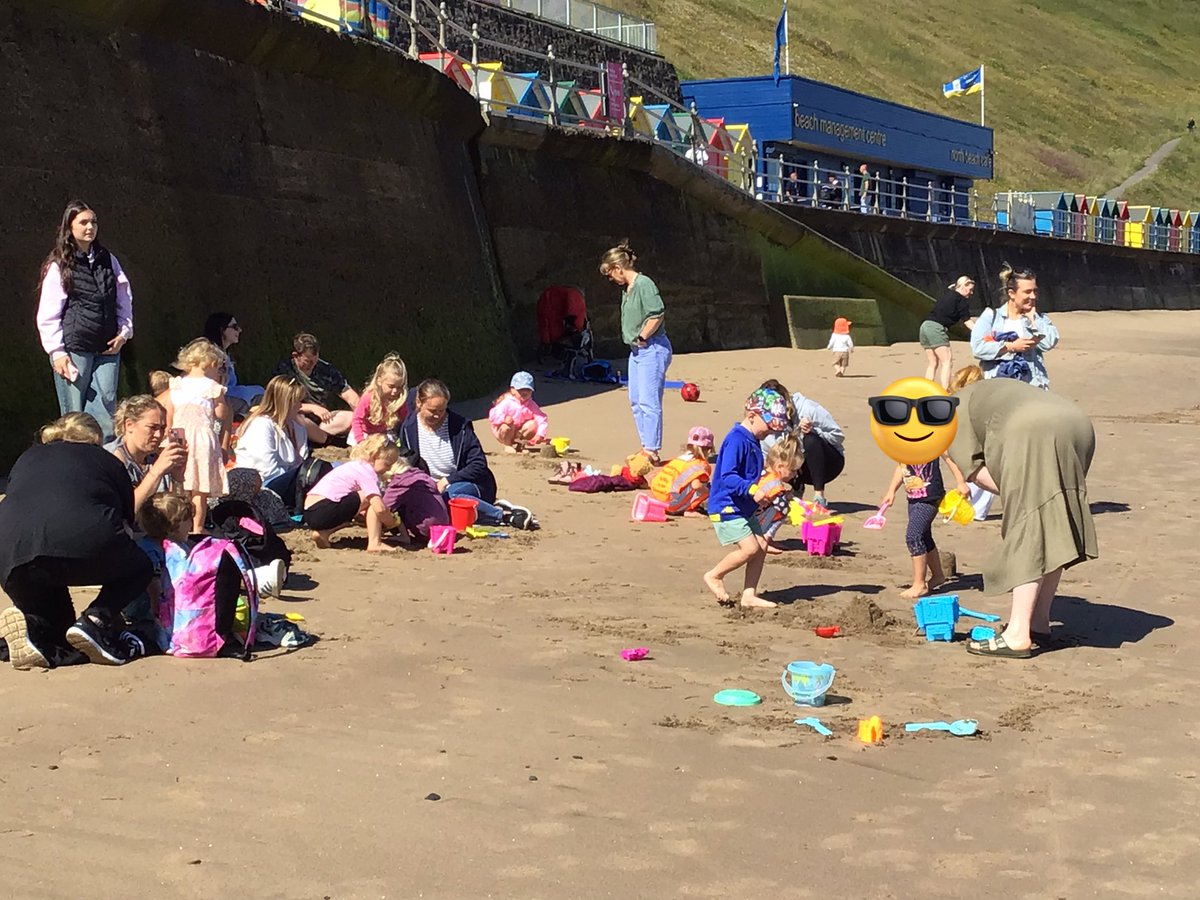 EastWhitbyPA's tweet photo. And then we had a fabulous time on the beach #eastwhitbyeyfs #eastwhitbypersonaldevelopment https://t.co/icXt5KEbwU
