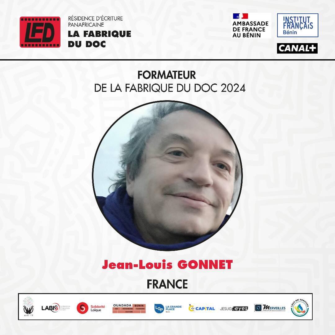 LGP_Benin's tweet photo. 🚨𝐅𝐄𝐒𝐓𝐈𝐕𝐀𝐋 𝐈𝐍𝐓𝐄𝐑𝐍𝐀𝐓𝐈𝐎𝐍𝐀𝐋 𝐃𝐔 𝐅𝐈𝐋𝐌 𝐃𝐎𝐂𝐔𝐌𝐄𝐍𝐓𝐀𝐈𝐑𝐄 𝐃𝐄 𝐏𝐎𝐑𝐓𝐎-𝐍𝐎𝐕𝐎🚨
📍𝐋𝐀 𝐅𝐀𝐁𝐑𝐈𝐐𝐔𝐄 𝐃𝐔 𝐃𝐎𝐂 🎬📍
 𝐉𝐄𝐀𝐍 𝐋𝐎𝐔𝐈𝐒 𝐆𝐎𝐍𝐍𝐄𝐓,formateur dans le cadre de la résidence d’écritute panafricaine 𝐋𝐚 𝐅𝐚𝐛𝐫𝐢𝐪𝐮𝐞 𝐝𝐮Doc https://t.co/tgEMYxdLjH