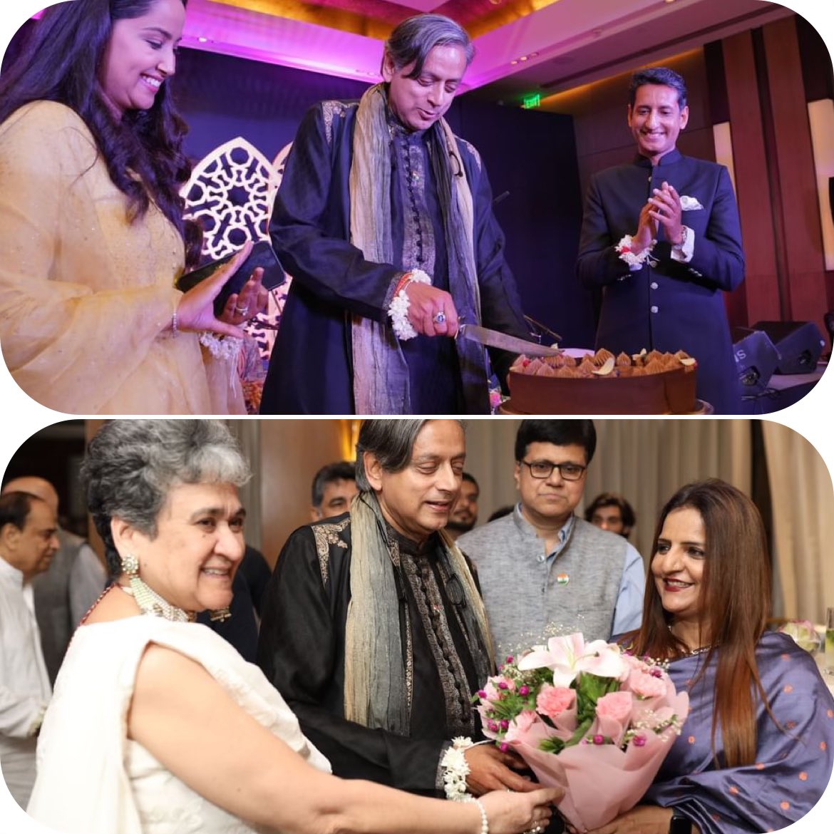 AuthorKaranPuri's tweet photo. Sneak preview of scintillating sufi evening hosted by Saima and Khaver of #Secretsofindia at the Oberoi, New Delhi. Stay tuned for next edition of In Vogue Life magazine to read full story this August! #invoguelife #lifestylemagazine @ratan_mrs https://t.co/D5aG24Tsji
