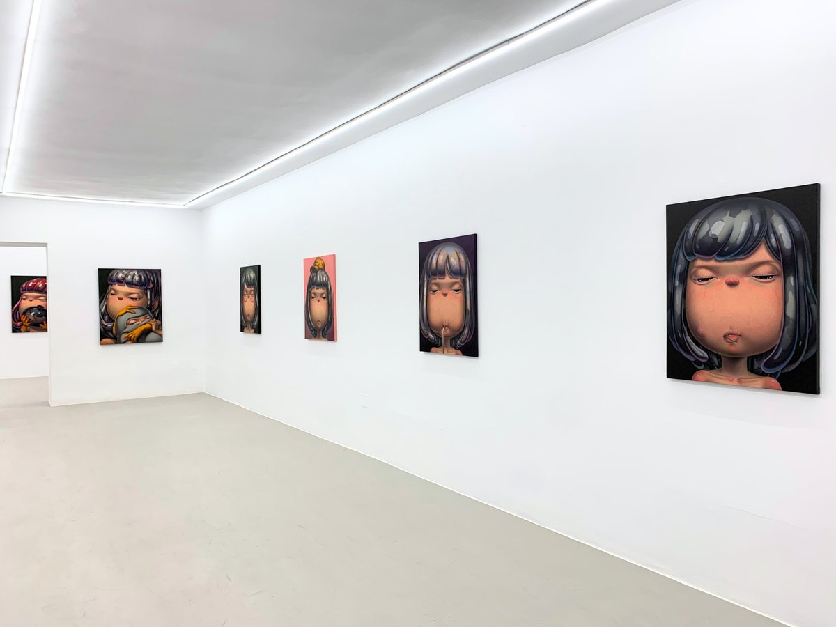 VLABgallery's tweet image. We are pleased to show again this work by Kwan Hyun Kim, presented in the solo show "LONELY SKINS".

“Lonely Skin 7_Yellow on top”, 2023
Acrylic on canvas
91 x 73 cm

#vlab #exhibition #show #madrid #pastexhibition #art #artist #KwanHyunKim #LonelySkins