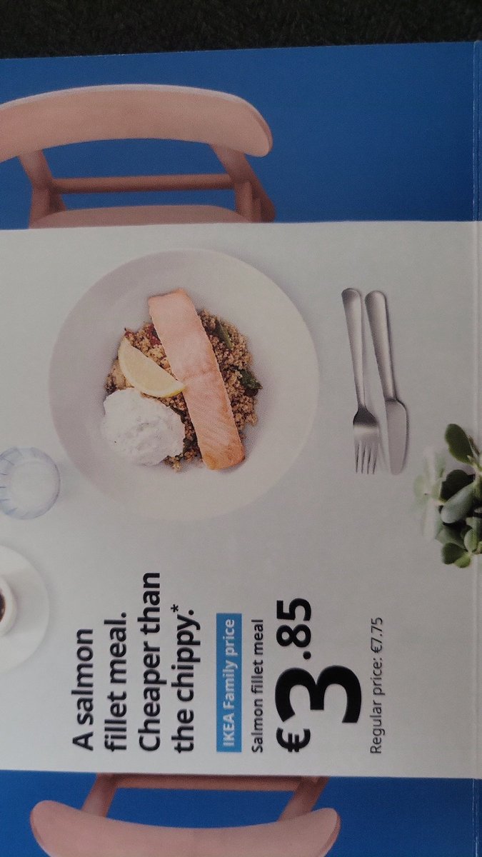celinemorancm's tweet photo. @IKEAIE @IKEAUK @IKEA bad taste by IKEA to Irish households. We have full Irish here - learn what that is, we just have standard stamps - look at An Post website and we don't go to the chippy - we go to the chipper. Consult your Irish staff on marketing comms clearly from UK! https://t.co/IiKE7MRDMV