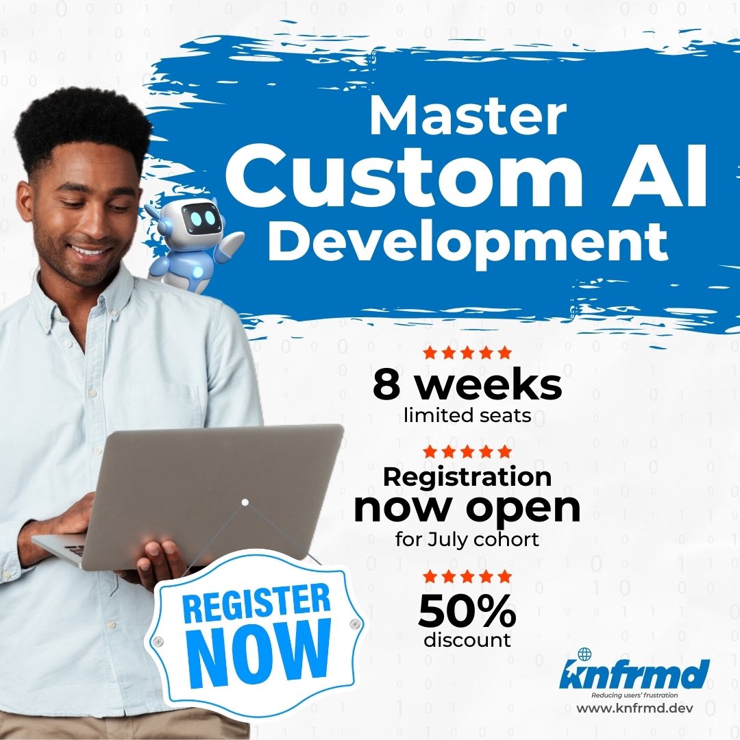 Konfirmed's tweet photo. One of the best things you can do for yourself right now is to acquire a technical skill. Do we really need to explain why? 

See flyers for more details or book a quick consultation https://t.co/ytiXEr1hvz https://t.co/kUaoG8Qq5B
