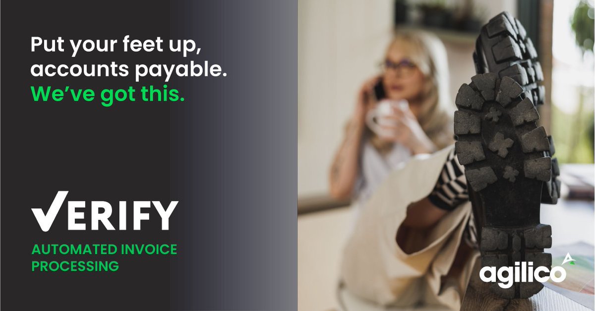 teamagilico's tweet image. Manual #invoiceprocessing is a torturous task. Hour upon hour of data entry and line-by-line verification...

With Verify #AutomatedInvoiceProcessing, you can reduce processing time by up to 90%.

okt.to/Bj0HrR

 #makeworkeasy #workplacetechnology