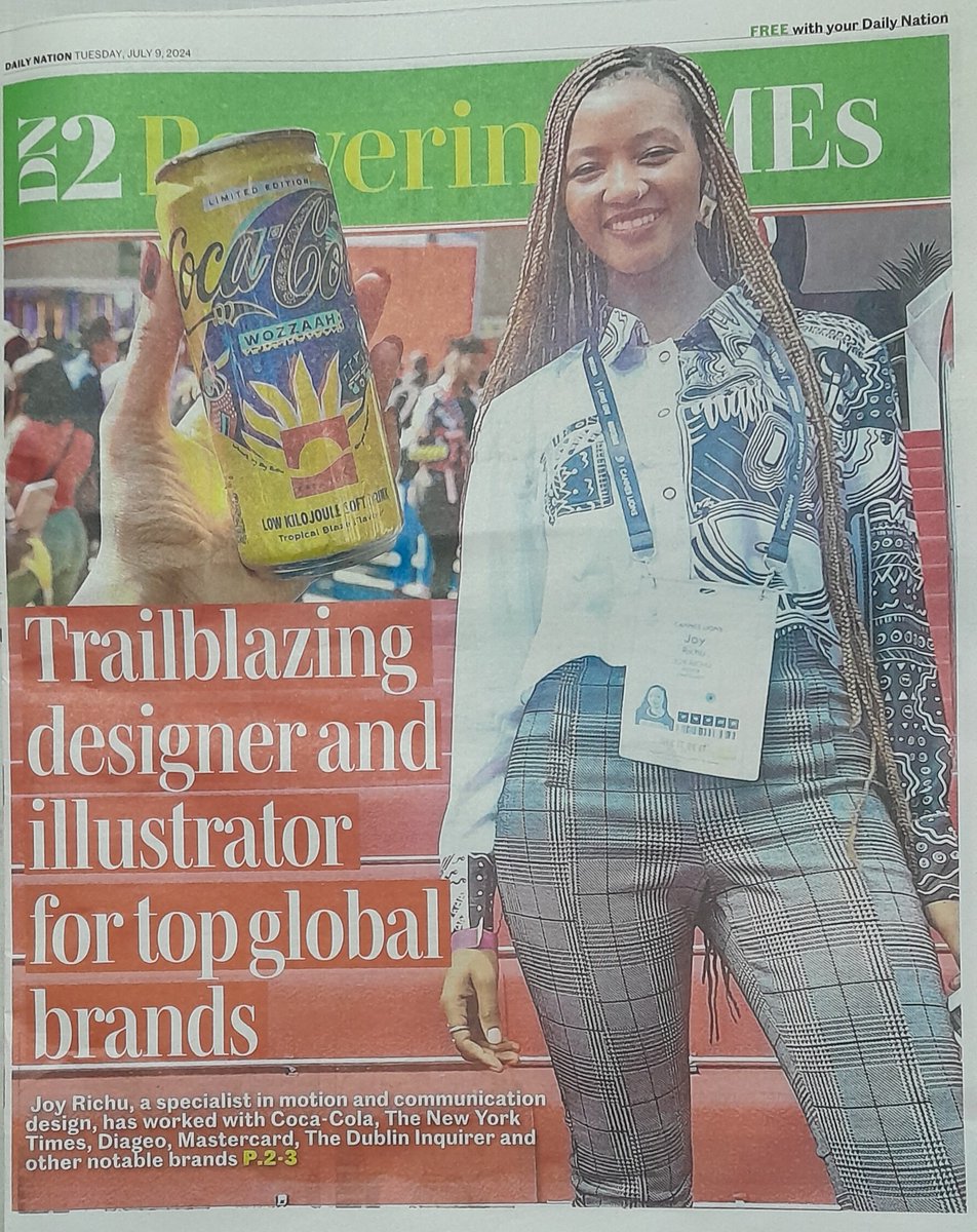 PROUDLY KENYAN...
#joyrichu 

nation.africa/kenya/business…