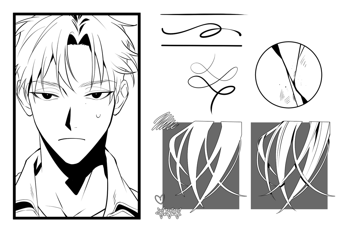 ㅤ
⦁ 클린펜

⦁ クリーンペン 

⦁ clean pen

by VANT
ㅤ
assets.clip-studio.com/ja-jp/detail?i…