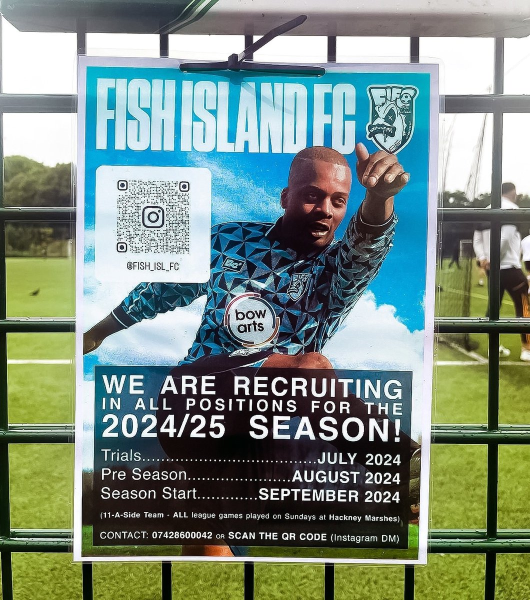 Fish Island FC tweet media