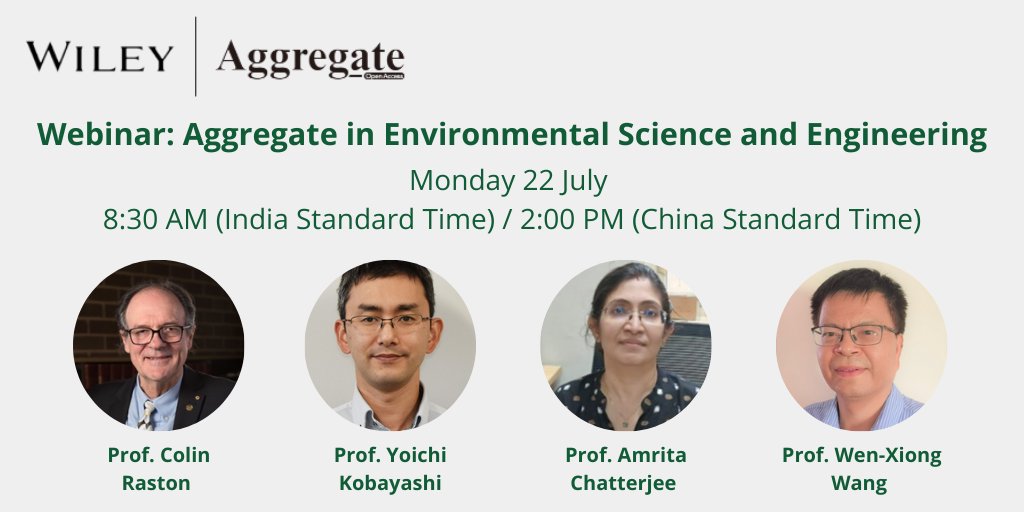 Wiley Chemistry (@wiley_chemistry) on Twitter photo Don't miss out on the opportunity to learn from experts in aggregate science!
Register for the next <a href="/AggregateOA/">Aggregate</a> webinar, for a chance to ask our speakers questions and receive access to the event recording.
<a href="/AmritaC86027745/">Amrita Chatterjee</a> <a href="/cjx91704/">Yoichi Kobayashi</a>
Sign up now. 👇
ow.ly/VHHo50SuWGH Don't miss out on the opportunity to learn from experts in aggregate science!
Register for the next <a href="/AggregateOA/">Aggregate</a> webinar, for a chance to ask our speakers questions and receive access to the event recording.
<a href="/AmritaC86027745/">Amrita Chatterjee</a> <a href="/cjx91704/">Yoichi Kobayashi</a>
Sign up now. 👇
ow.ly/VHHo50SuWGH
