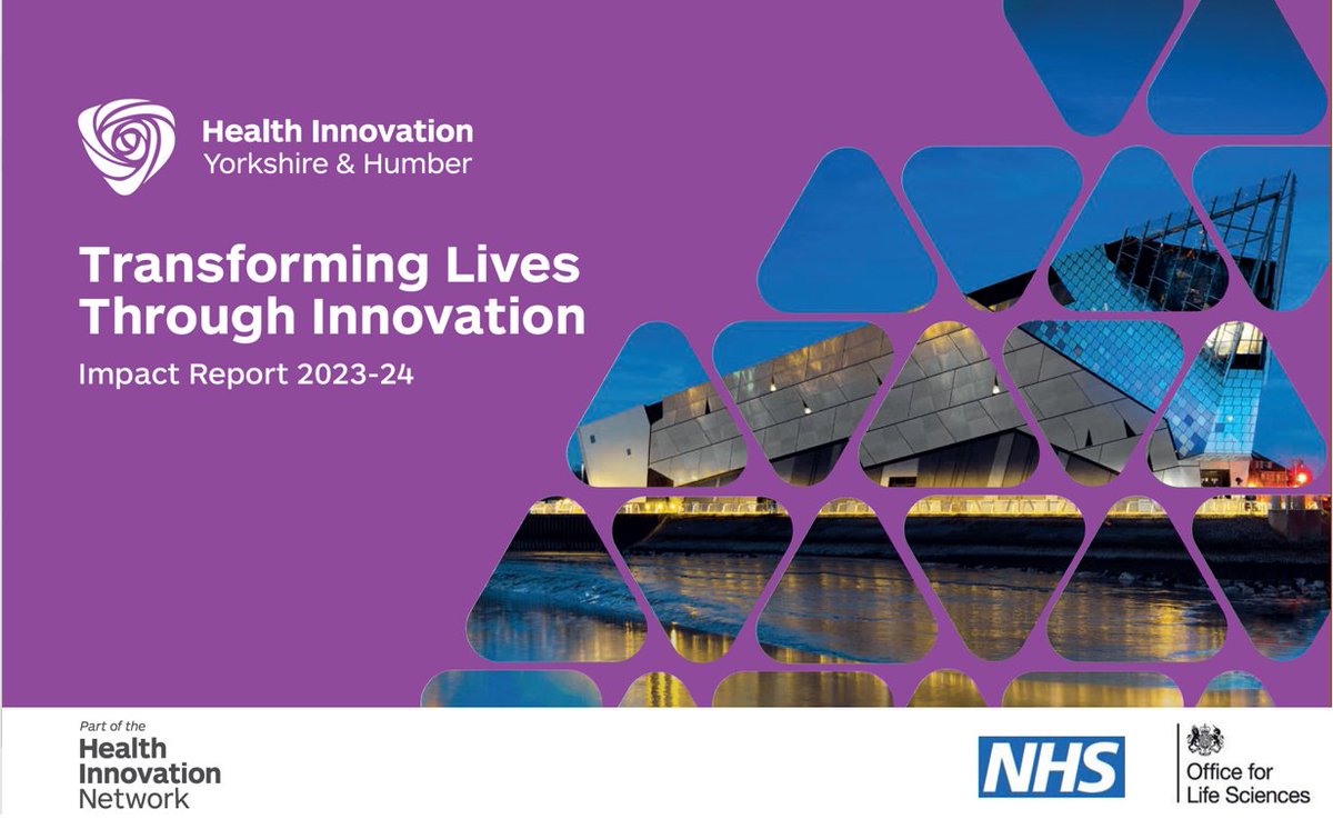 HealthInnovYH's tweet photo. 📢 Our 2024 Impact Report is now live!

Over the last 12 months we have been working closely with our NHS colleagues, industry innovators and academic partners to improve the health and prosperity of our region.

Find out what we've been doing 👇🧵
https://t.co/2aBCLBfWSx

1/4 https://t.co/ottqvDPmQJ