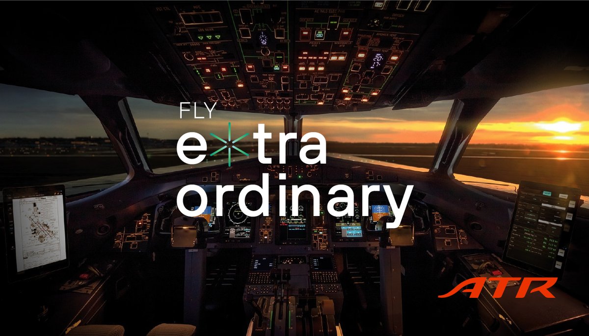 ATRaircraft's tweet photo. ✈️⚙️ Explore the ATR -600 Series Cockpit! #WhatsNewOnBoard
Features include:
➡️ Full Glass Cockpit
➡️ Performance-Based Navigation
➡️ Human-Machine Interface Excellence
Learn more: https://t.co/AoM79bSF0w
#ATR #FlyExtraordinary #ATR600 #Avgeeks https://t.co/EhcUIFCLrn