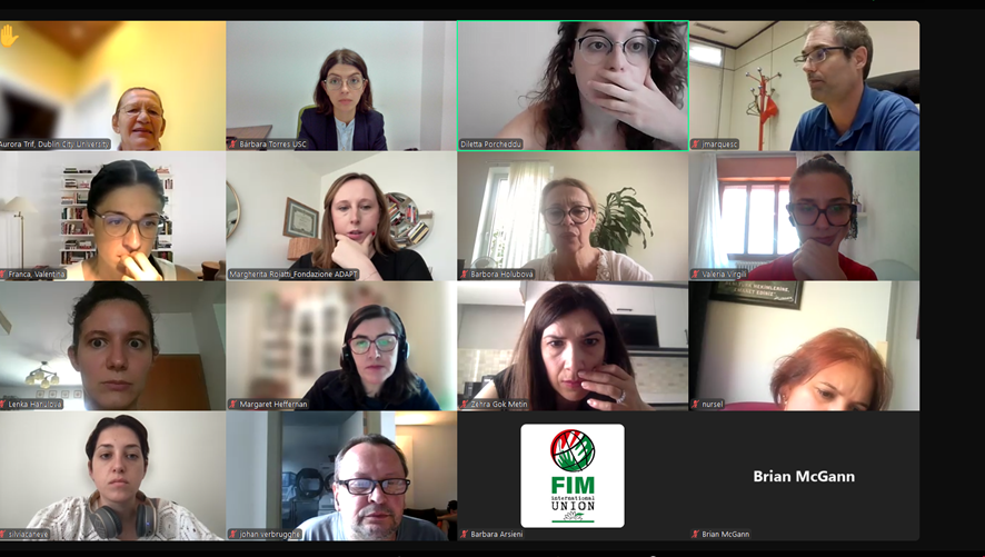 Today the Incremental project team met to continue working on the topic of #mentalhealth in #metalworking sector 

#psychosocialrisks #decentwork #socialdialogue 

** <a href="/FIMCislStampa/">Fim Cisl Nazionale</a> <a href="/adaptland/">ADAPTLAND</a> <a href="/CELSI_Ba/">CELSI</a> <a href="/DCU/">Dublin City University</a> <a href="/UniversidadeUSC/">USC</a> <a href="/UgtFica/">FICA-UGT</a> <a href="/TurkMetalSen/">Türk Metal Sendikası</a> <a href="/KU_Leuven/">KU Leuven</a> **