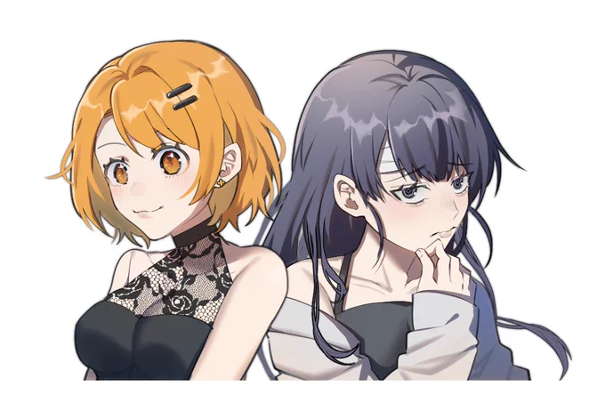 久しぶりに女の子描いたやつ 