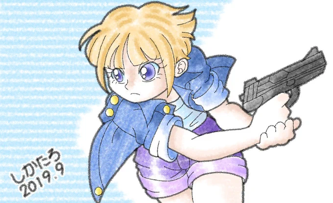 ここは私に任せてみたいな感じ過去絵#イラスト #オリジナル #CLIPSTUDIOPAINT 