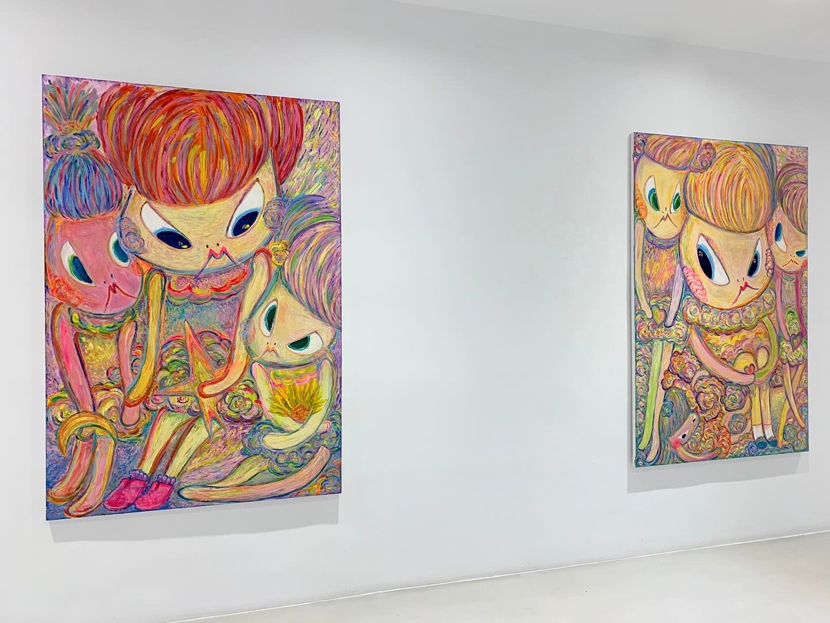 VILLAZANGallery's tweet photo. We are pleased to show again this artwork by Bibi Lei, presented in the group show "THE POWER OF COLOR". 

“Moon, Star, Sunflower”, 2023
Acrylic on canvas
194 x 131 cm 

#VILLAZAN #exhibition #show #madrid #pastexhibition #art #artist #BibiLei #ThePowerofColor https://t.co/So5d0cvDm9