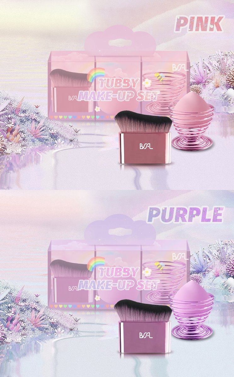 GavinYu69822's tweet photo. ⭐️OEM/ODM/Factory⭐️Embark on a Dreamy Journey: Introducing the BSFL Pink &amp; Purple Enchantment Makeup Brush Set
#beauty #makeup #makeuptools #makeuptool #facialcare #manufacturer #makeupbrush #makeupbrushset #beautybrush #cosmeticbrush #beautysponge #makeupsponge #blendersponge https://t.co/LXSVisYj8p