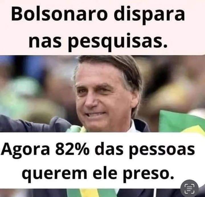 Vc quer Bozo preso?
Eu: sim
Sigo todos lulistas