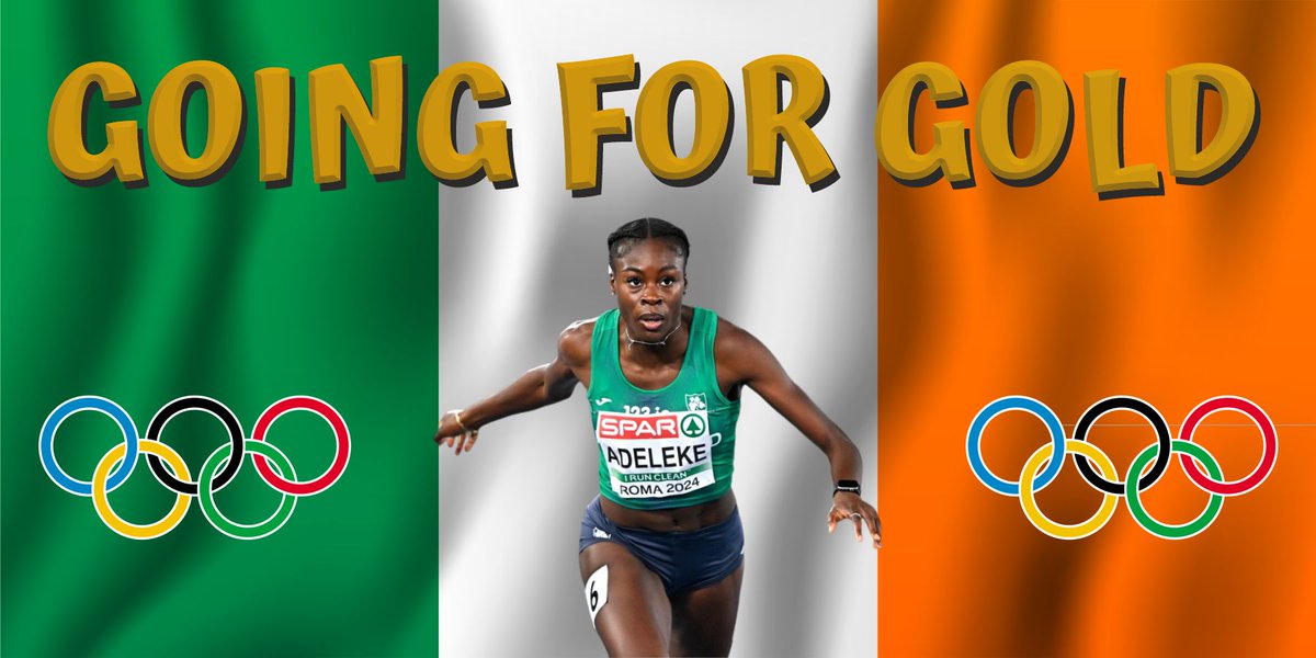 The buildup has begun
<a href="/rhasidatadeleke/">Rhasidat Adeleke</a> <a href="/irishathletics/">Athletics Ireland</a> @TeamIreland #Paris2024
