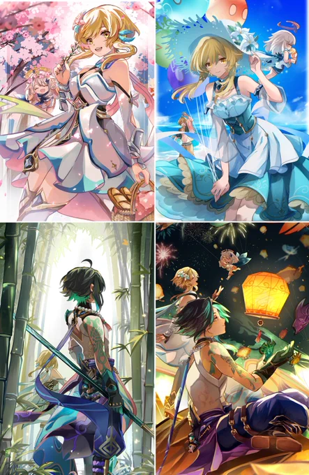 Thanks for the great opportunity! We are designing a standing picture of Leiber  We hope to bring you lots of challenges and great art through VGen!     