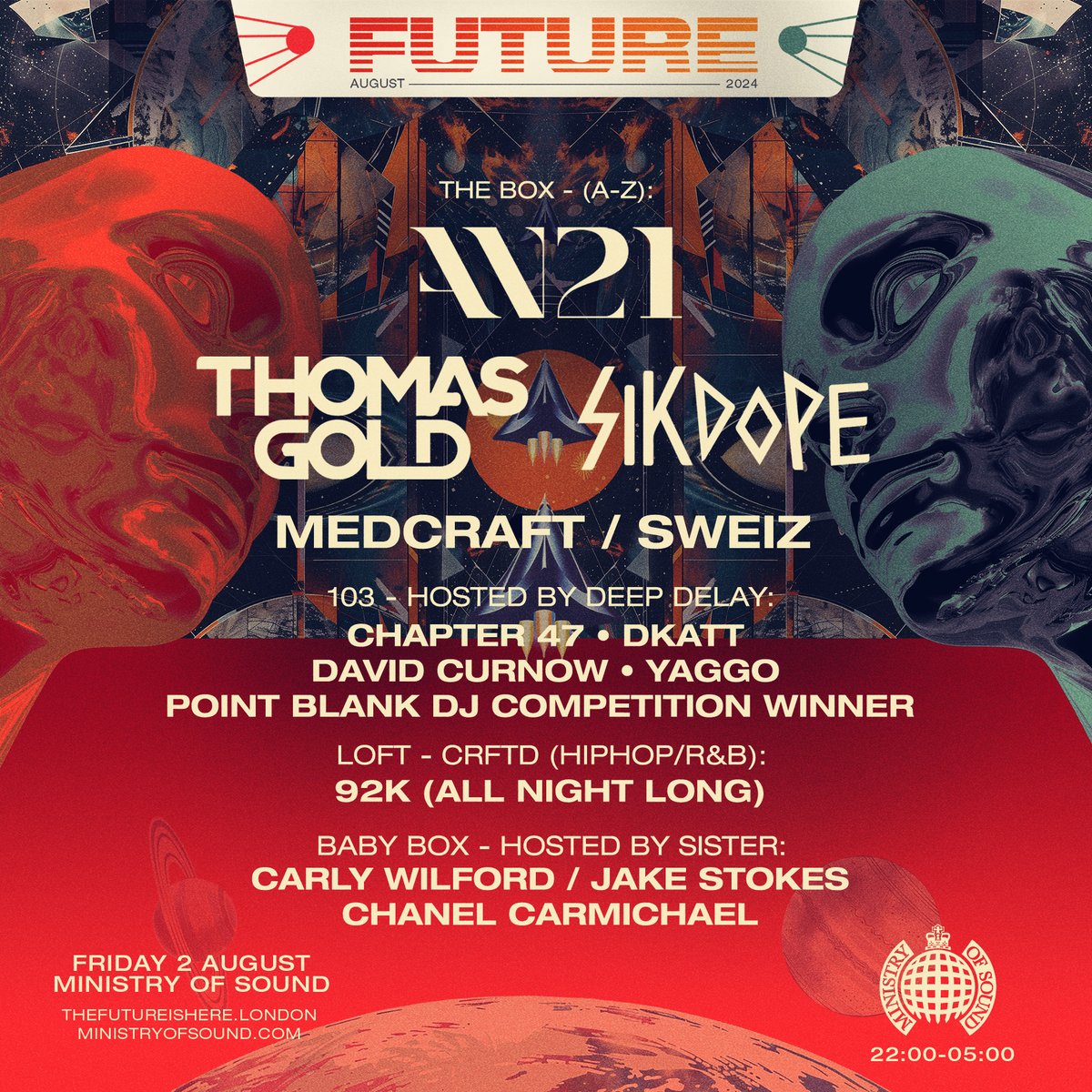 Point_Blank's tweet photo. Win a chance to get £200 and open for AN21, Thomas Gold & Sikdope at Ministry of Sound! Available to all London students, submit your mix now!
Entries deadline: 22 July
Winner announcement: 29 July
For more info, click here: https://t.co/m2tGLWQwmm
#djcompetition https://t.co/e1hBSTTjdq