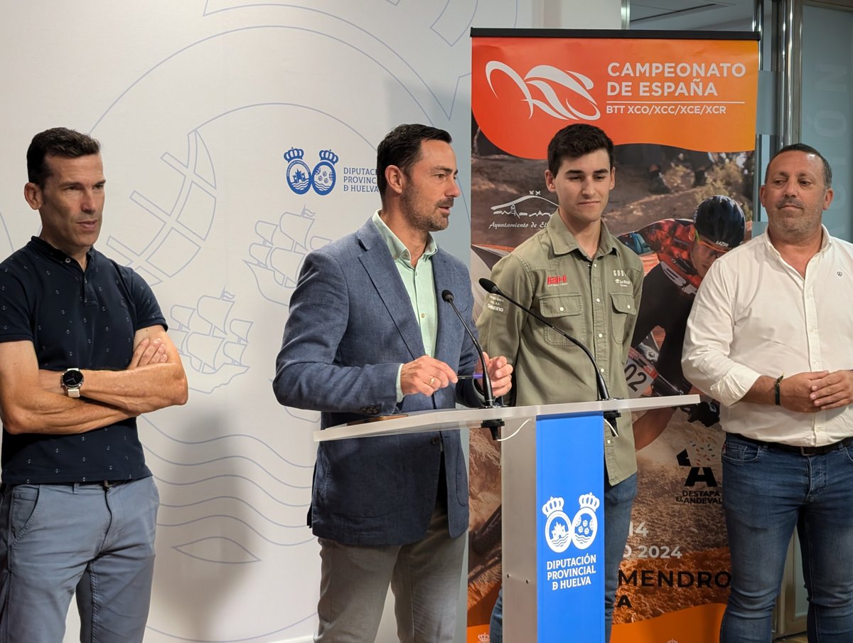 🚵🚵‍♀️ #ElAlmendro acoge el #CampeonatodeEspaña #BTT XCO-XCC-XCE-XCR del 12 al 14 julio de 2024
➕ℹ️ acortar.link/dDXh8E
