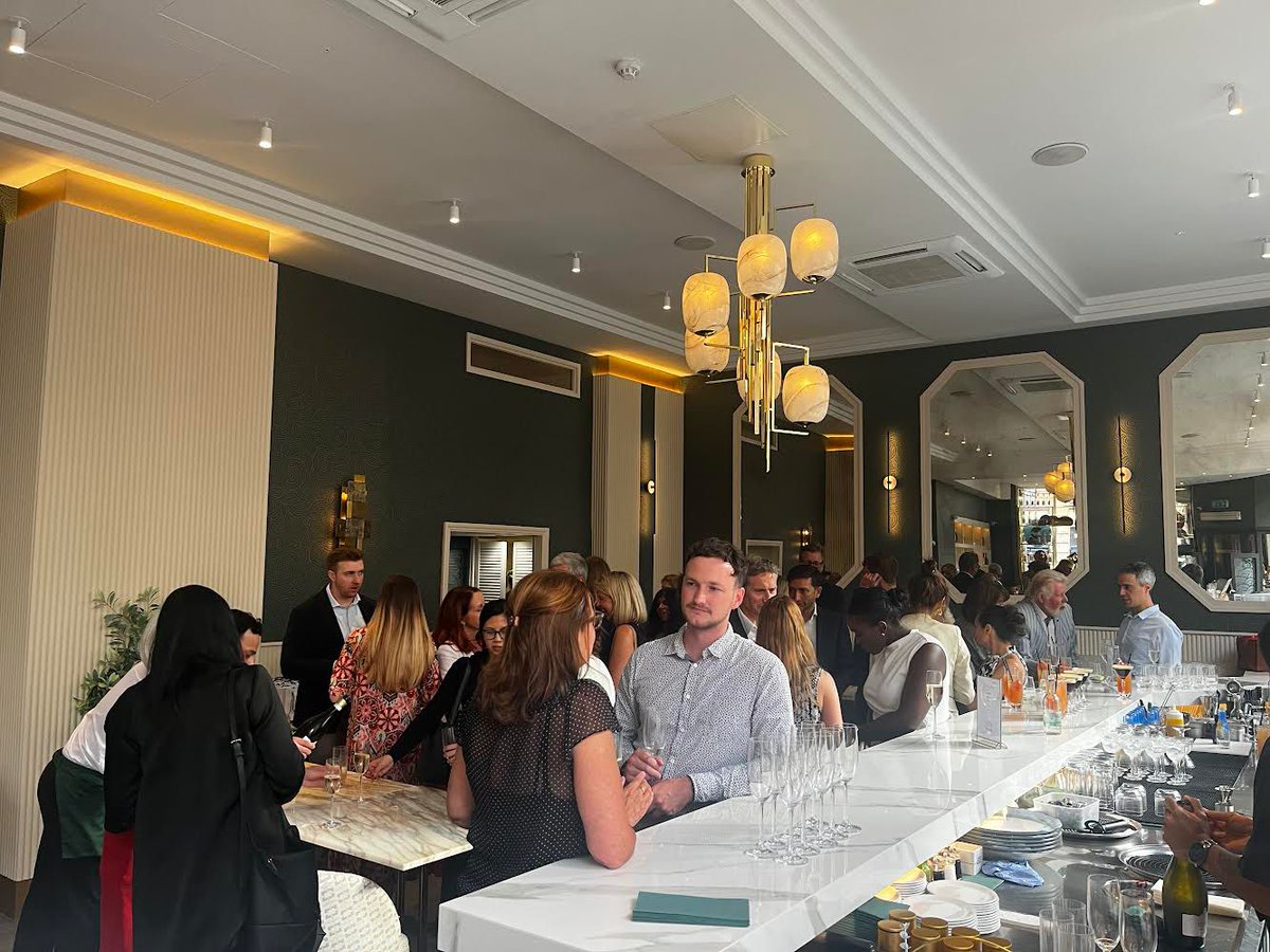 🥂In June, our UK Chapter, in collaboration with Sphero Network, hosted an unforgettable evening of gastronomic delight, refined elegance, and networking with <a href="/IMD_Bschool/">IMD</a> at the newly relaunched Caviar House &amp; Prunier.

Check out our future events here: bit.ly/3YP97qv