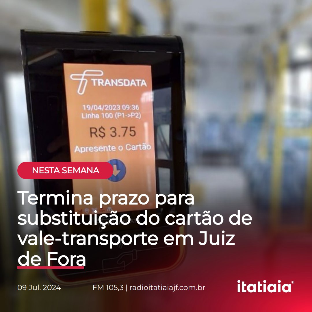 ItatiaiaJF's tweet photo. 📲 https://t.co/Ph5DNf2b8z
📷 Astransp/Divulgação
#itatiaia #itasat #juizdefora #astransp #transporte #coletivo #valetransporte #cartao #moov https://t.co/H4QXjM68cT