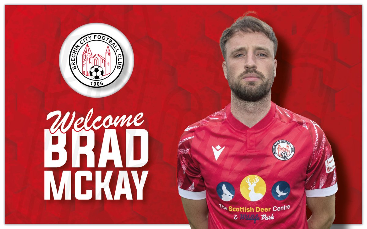 ✍ 𝘾𝙄𝙏𝙔 𝙇𝘼𝙉𝘿 𝙀𝙓𝙋𝙀𝙍𝙄𝙀𝙉𝘾𝙀𝘿 𝘿𝙀𝙁𝙀𝙉𝘿𝙀𝙍

Brechin City FC is delighted to announce the signing of central defender Brad McKay on a one-year contract.

Read more ➡️ brechincity.com/bcfc/p/n/2955