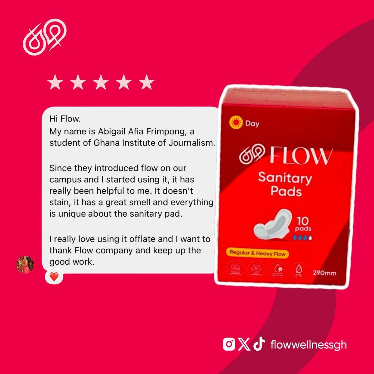 flowwellnessgh's tweet image. The best gifts are reviews and referrals #theflowway #flowwellness #flow