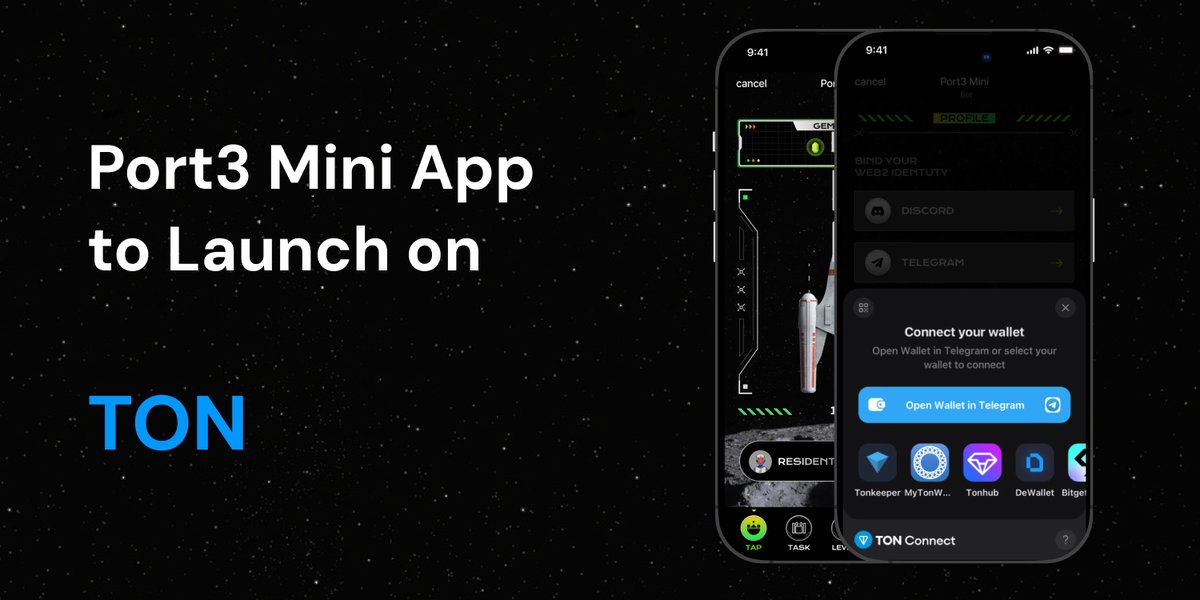 #Port3 is set to launch its Mini App on the <a href="/ton_blockchain/">TON 💎</a>

This #Telegram-based #TaptoEarn game links rewards to Incentive Season 2, offering an innovative reward system that boosts engagement and user participation.💎💰

This move will also increase #Port3’s traffic on
