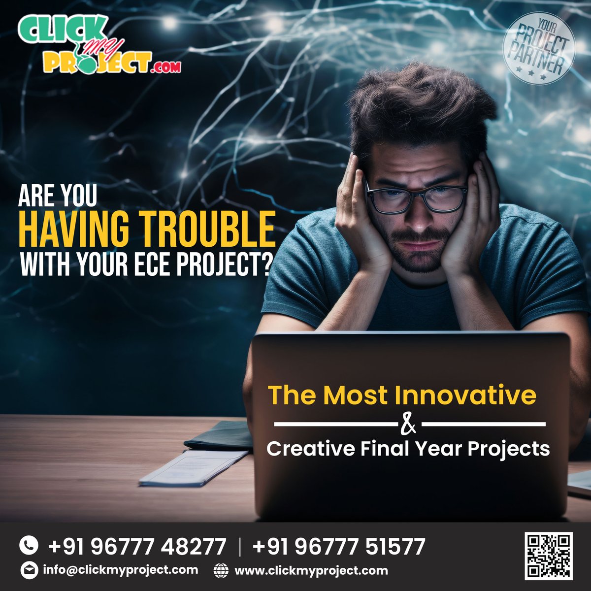 ClickMyProject's tweet image. 🚀🔧 Struggling with Your ECE Project? Discover Innovative & Creative Final Year Projects at Click My Project! 🚀🔧
#ClickMyProject #ECEProjects #CMP #FinalYearProjects #InnovativeSolutions #ProjectIdeas #EngineeringProjects #IoT #EmbeddedSystems #WirelessCommunication