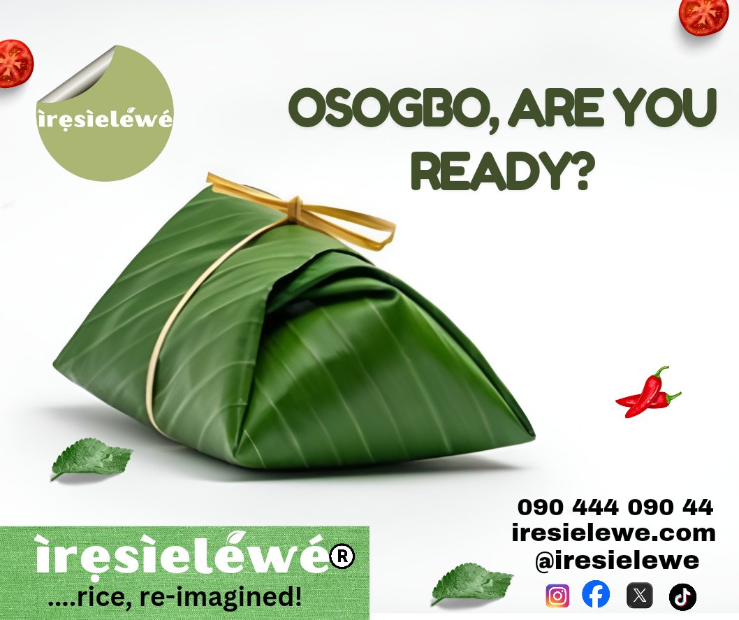 iresielewe's tweet photo. Osogbo, your cravings for traditional local rice is about to be sated... https://t.co/42xrnD4Q8h