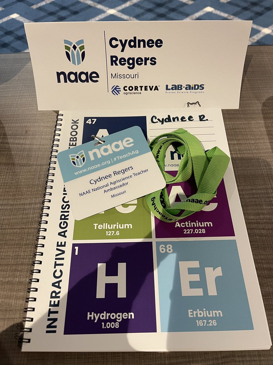 Excited to spend the week with <a href="/NAAE/">National Association of Agricultural Educators</a> at the National Agriscience Ambassadors Academy #TeachAg
