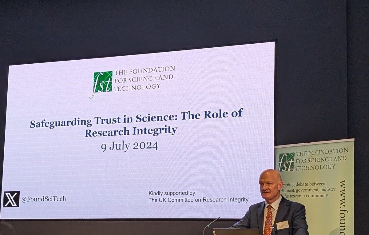 AJFiltness's tweet photo. Research integrity is everyone's responsibility. Today's @FoundSciTech event  #FSTIntegrity https://t.co/zKYm6sCCEQ