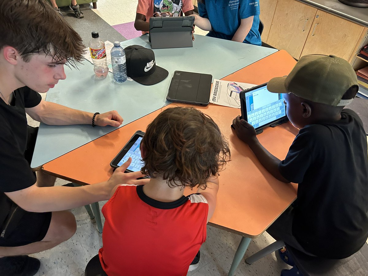Having fun using book creator to create our learner profiles today in the Summer Learning Program. <a href="/AlcdsbSLP/">ALCDSB SLP</a> <a href="/alcdsb/">ALCDSB</a>