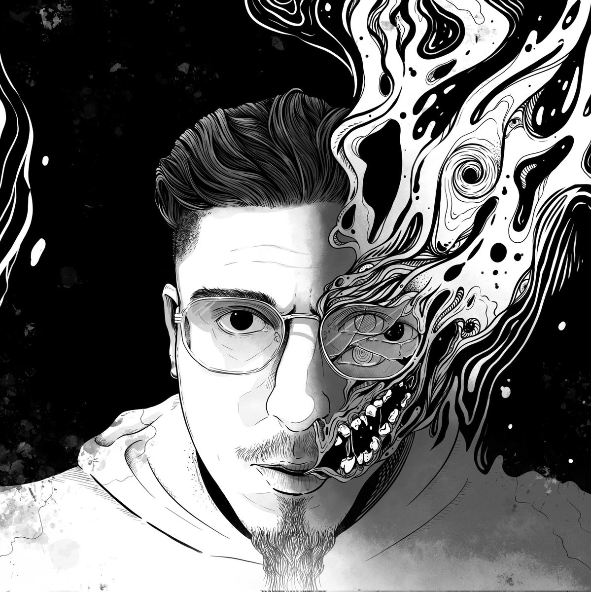 _diviir_'s tweet photo. For @slevthedefone 🤘🏻
.
.
.
.
.
.
.
.
#slevthedefone #music #comission #blackandwhite #bnwart #trippy #mentalhealth #art #darkart #darkartists #occultart #occultartists #procreate #digitalart https://t.co/ArKoLlpFSm