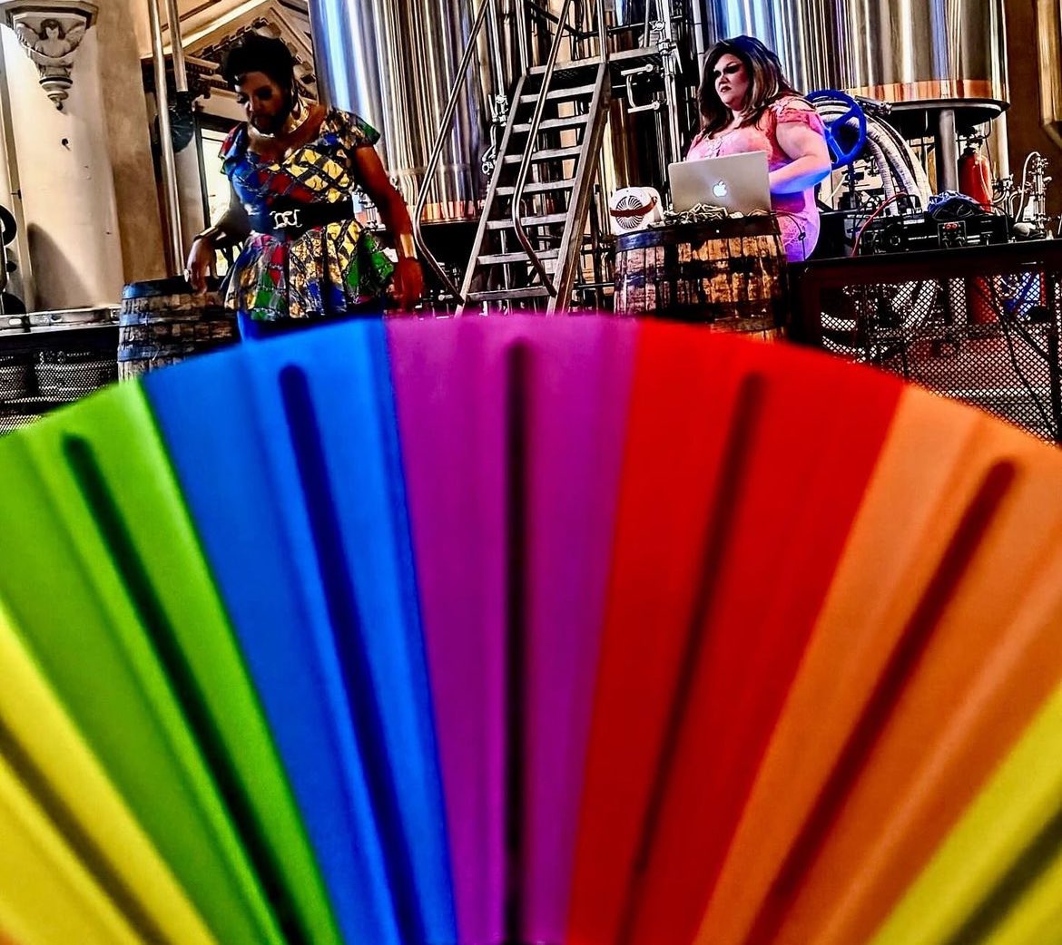 DPAC_JHPDA's tweet photo. Drag Bingo in Baltimore 🌈🌈 Celebrating love and creativity with @JHPDA and DPAC ❤️🩷🩵🧡💜💛 https://t.co/515nGbJ7yG