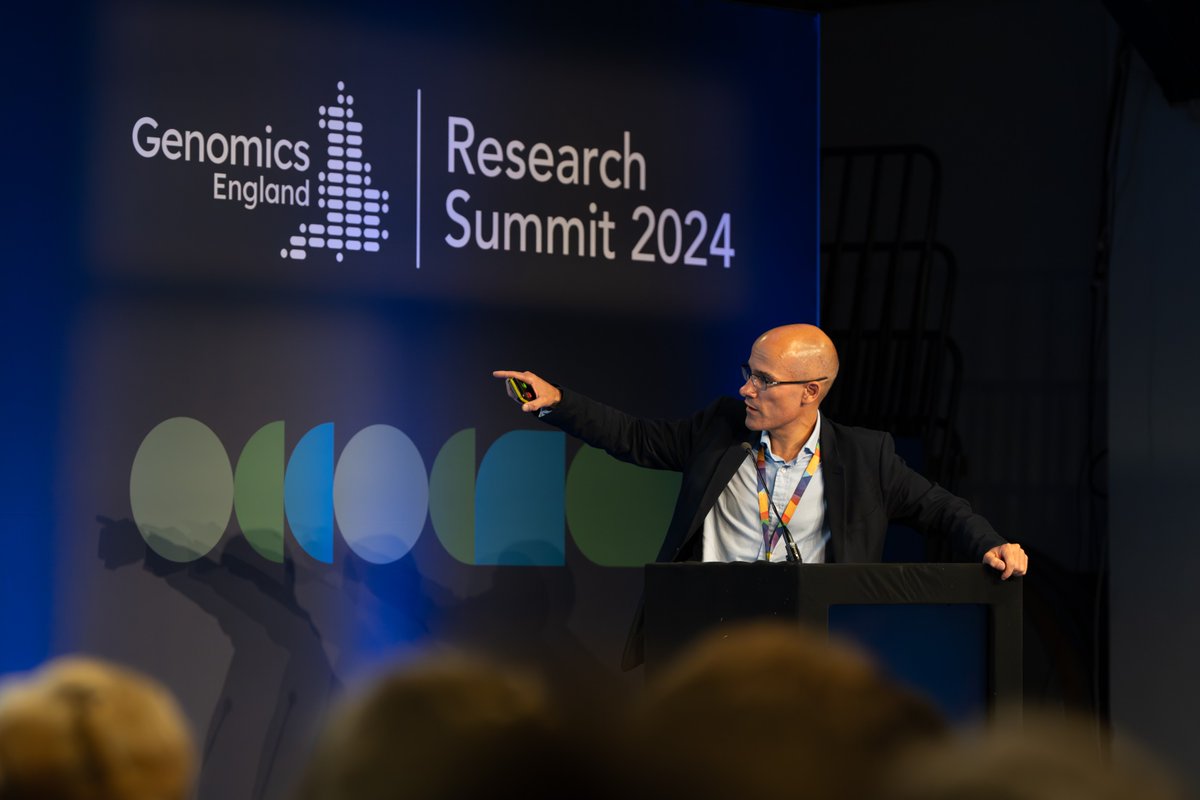 Genomics England tweet media