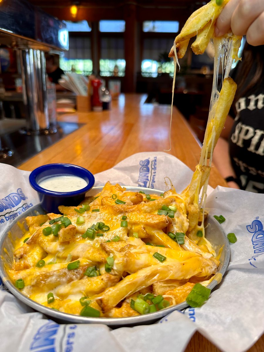 National French Fry Day is too good for just one day, so we’re starting early! Visit Islands, spend $25 by 7/12, and get FREE Happy Hour Cheddar Fries!  Must be a Rewards Member; fries will be loaded onto your rewards account on 7/13 and are valid through 7/31.

#IslandsBurgers