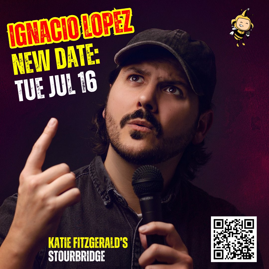 RESCHEDULED DATE: Due to a clash with England's semi-final tomorrow night, we have moved Ignacio Lopez's show back a week.

It will now take place from 7.30pm on Tuesday July 16.

Ticket holders have been informed via email.

Last few tickets funnybeeseness.co.uk
