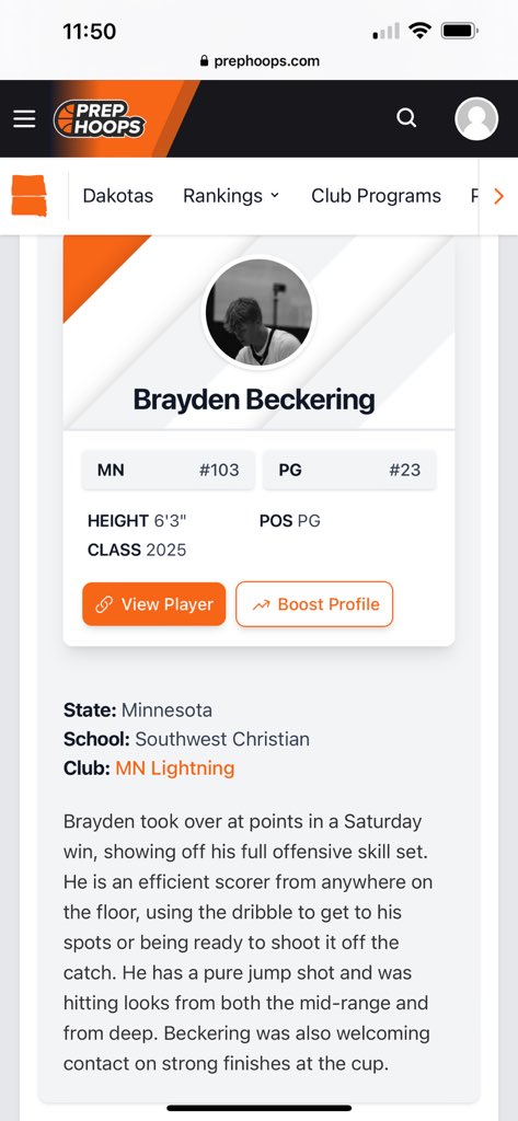 Brayden Beckering (@bbeckering11) on Twitter photo 