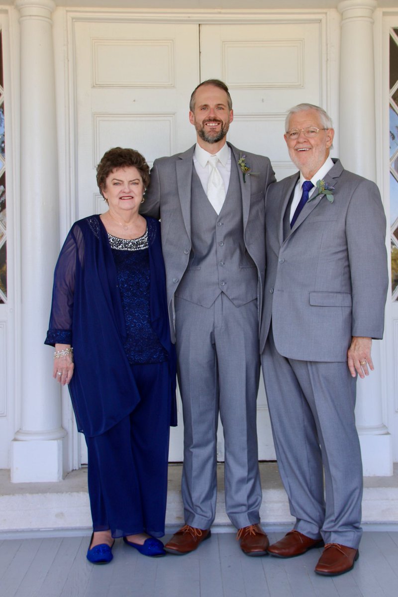 I lost my Best Man last night…the perfect example of what a godly man, husband, and father could be. Everything good about me came from Jesus… and so much of it the Spirit showed and taught me through dad’s life. He is now home with our Lord. Love you dad… my brother in Christ