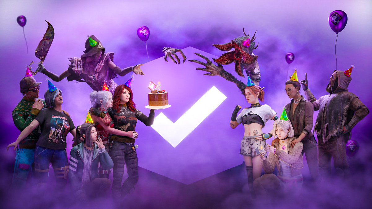 TWITCH PARTNER 💜🥳 

We are grateful for your continuous support and love for DBDL. This is an achievement of our entire community, loving and hyping competitive DBD; we made this together!

Thank you <a href="/Arla_6/">Arla 📼</a> for this insane artwork🙏🏼