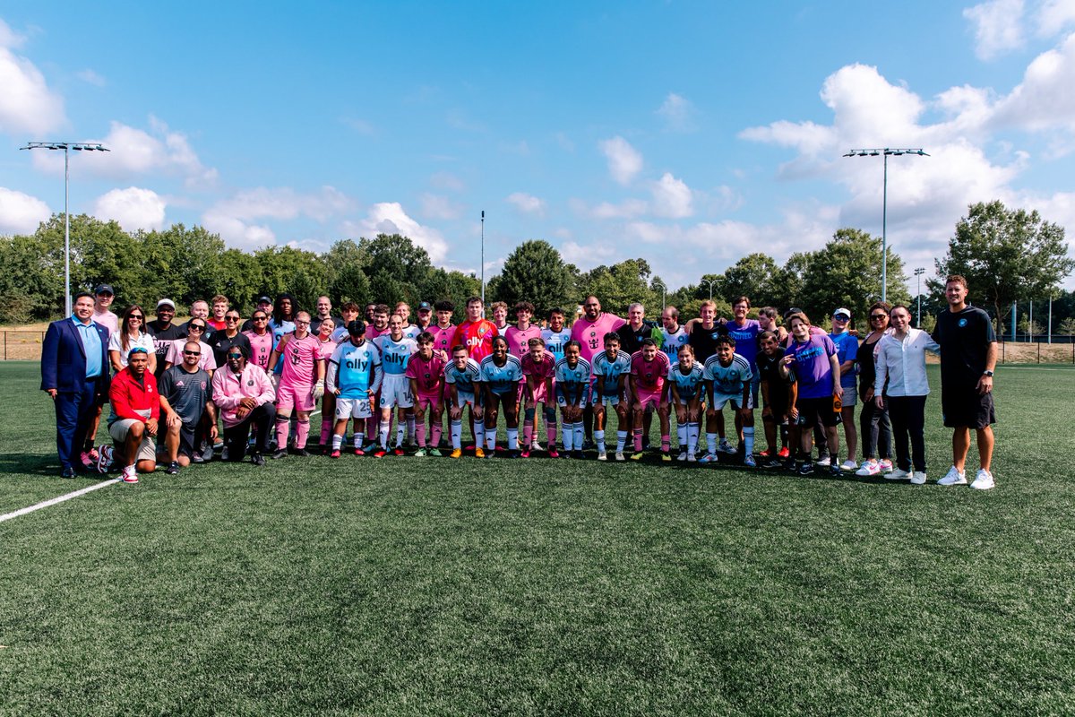 Charlotte FC (@charlottefc) on Twitter photo It was a ๐ญ๐จ๐ญ๐๐ฅ ๐ญ๐๐๐ฆ ๐ฉ๐๐ซ๐๐จ๐ซ๐ฆ๐๐ง๐๐ against the Inter Miami unified squad!๐
#ForTheCrown | <a href="/CLTFC_Unified/">Charlotte FC Unified</a> It was a ๐ญ๐จ๐ญ๐๐ฅ ๐ญ๐๐๐ฆ ๐ฉ๐๐ซ๐๐จ๐ซ๐ฆ๐๐ง๐๐ against the Inter Miami unified squad!๐
#ForTheCrown | <a href="/CLTFC_Unified/">Charlotte FC Unified</a>