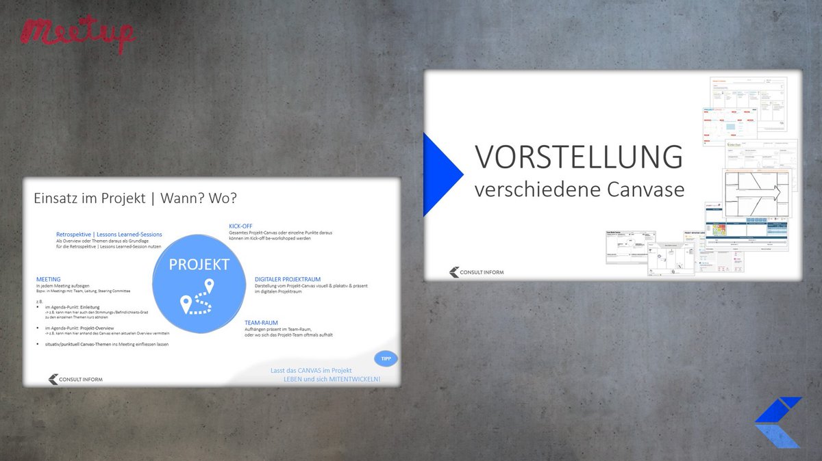 kcinnab's tweet photo. YES! Unser 2. Meetup ist letzten Donnerstag 04.07.24 erfolgt und hat so richtig, richtig Spass gemacht. 
Tolle Runde - tolles Thema - toller Austausch! 
👉 𝗖𝗔𝗡𝗩𝗔𝗦 𝗳ü𝗿 𝗣𝗿𝗼𝗷𝗲𝗸𝘁𝗲 - 𝗲𝗶𝗻 𝗕𝗜𝗚 𝗣𝗜𝗖𝗧𝗨𝗥𝗘, 𝗱𝗮𝘀 𝗵𝗶𝗹𝗳𝘁!

Mit 🍊 🍇 🍑 🥜 und neugierigen Teilnehmern ging's in die Canvas-Session, wo wir uns aus verschiedenen Blickwinkeln dem Thema "#CANVAS für Projekte" genähert haben. Es wurde informiert, gelacht, gefragt, geantwortet, aufgezeigt, erklärt, angeschaut, aufgeschrieben.... und genetztwerkt. So muss es es. 

Ein kleiner #Review: https://t.co/YzM4NDOHyi

𝗗𝗔𝗡𝗞𝗘 𝗮𝗻 𝗮𝗹𝗹' 𝗱𝗶𝗲 𝗧𝗲𝗶𝗹𝗻𝗲𝗵𝗺𝗲𝗻𝗱𝗲𝗻 𝗳ü𝗿'𝘀 
𝗠𝗶𝘁𝗺𝗮𝗰𝗵𝗲𝗻 & 𝗘𝗶𝗻𝗯𝗿𝗶𝗻𝗴𝗲𝗻 & 𝗙𝗲𝗲𝗱𝗯𝗮𝗰𝗸!

Gibt es ein nächstes #Meetup rund um's #Projektmangagement? 
Definitiv! Die Planung läuft. Wir halten euch auf dem Laufenden - hier bei X, bei LinkedIn und auf dem Meetup-Portal https://t.co/KxCDpPaUpI.

Freuen uns schon darauf!

#event #Zürich