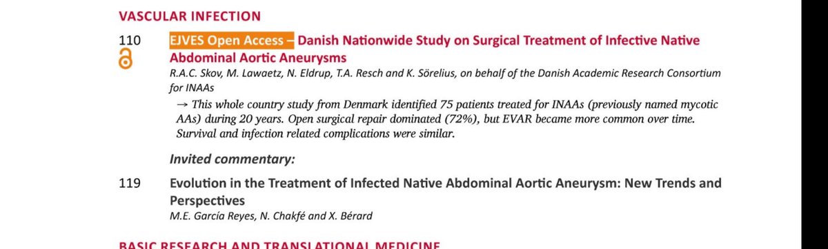 <a href="/EJVES_ESVS/">EJVES</a> <a href="/Jonnyboyle1/">Jonathan Boyle</a> <a href="/IVanherzeele/">isabelle vanherzeele</a> <a href="/KevinMani7/">Kevin Mani</a> <a href="/VASCevidence/">GermanVasc@CA_Behrendt</a> <a href="/TwineVasc/">Chris Twine</a> <a href="/CarlotaFPrendes/">Carlota Fernandez Prendes</a> <a href="/NZVascular/">Oliver Lyons</a> <a href="/petarz_91/">Petar Zlatanović</a> @JoseeRijn In this issue of <a href="/EJVES_ESVS/">EJVES</a> , our team of vascular <a href="/vallhebron/">Vall d'Hebron</a> has participated in an original article, a research letter and a comment. A milestone that encourages us to continue working.