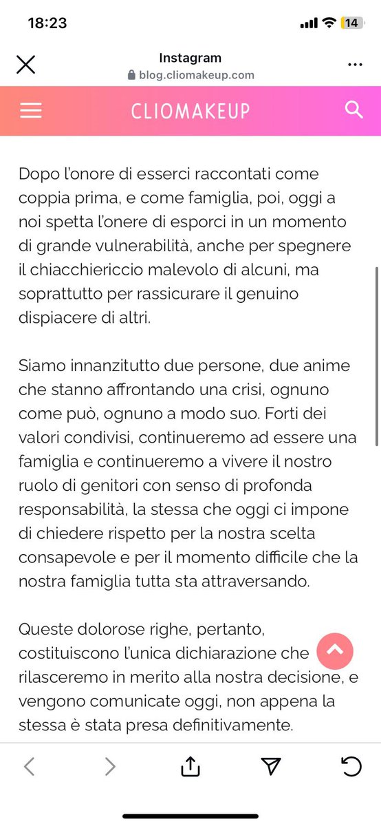 melonsmeter's tweet photo. Io sono distrutta dalla fine della relazione tra cliomakeup e midollo https://t.co/aKJq1XOTJN