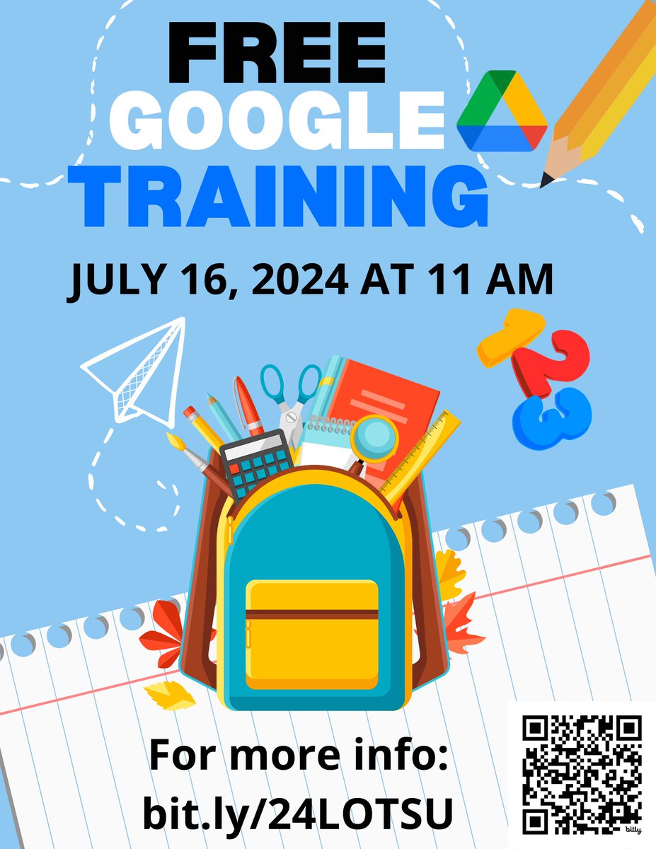 Are you looking for a beginner's guide to Google Drive? Sign up for a free course next week! For more information: bit.ly/24LOTSU