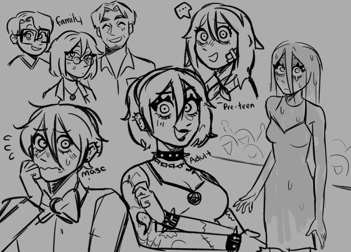 queensiecase's tweet photo. #lucentpond noelle art dump https://t.co/XKSJEeT1zH
