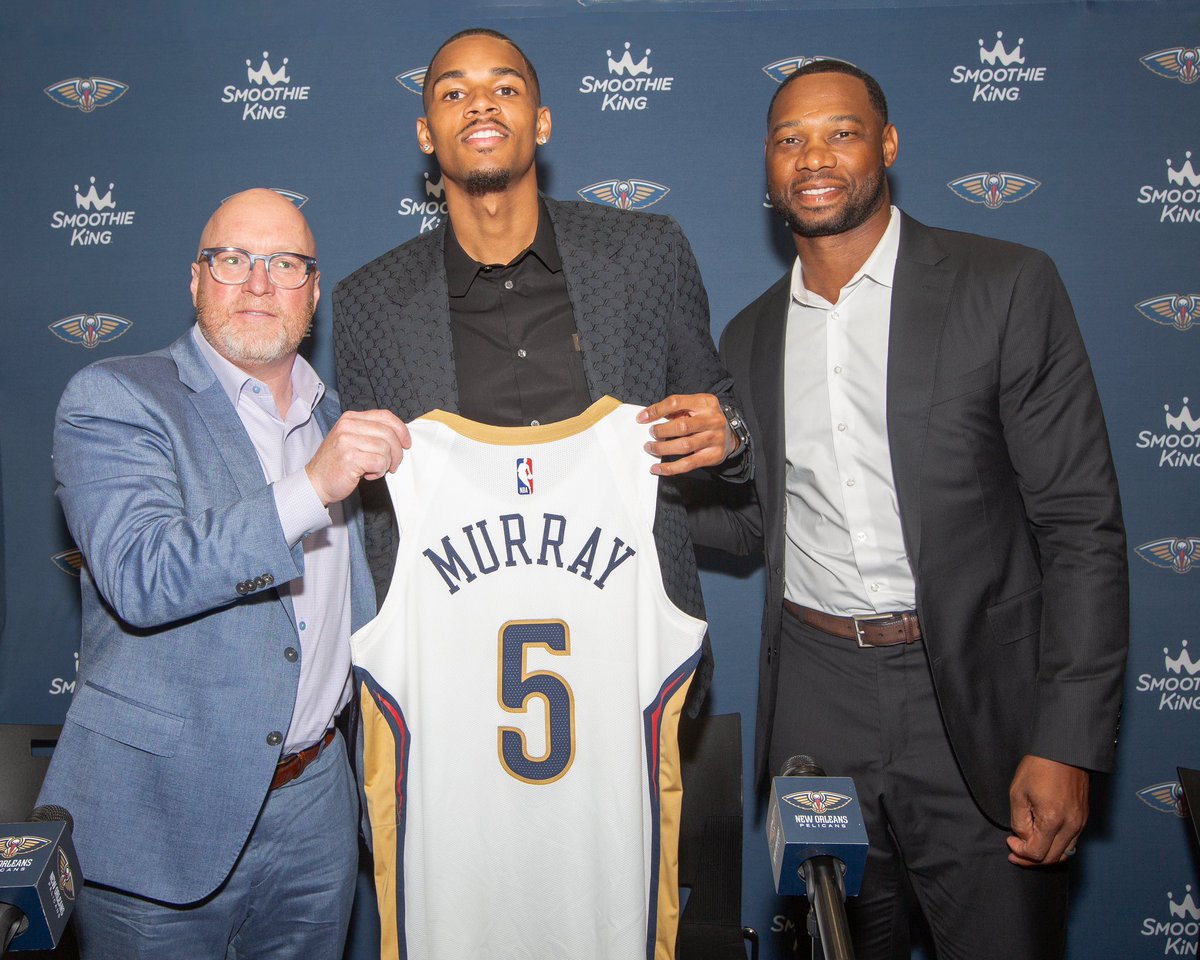 PelicansNBA's tweet image. Welcome to New Orleans @DejounteMurray 👏