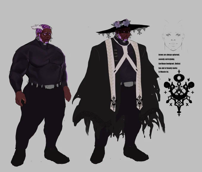 hastily finished up romans ref for art fight odsidsfjksd 